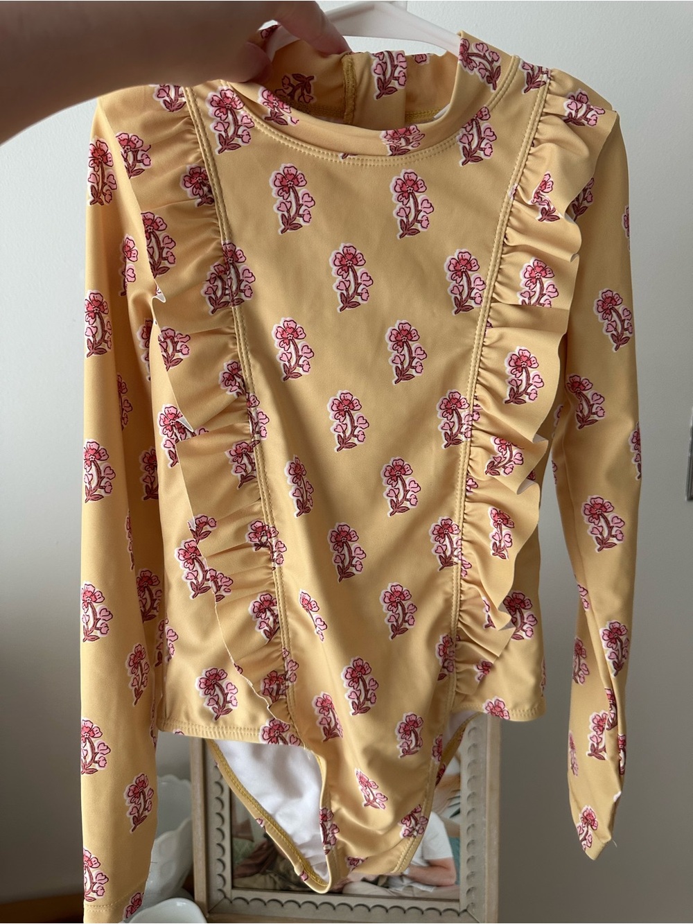 Girls Cotton On Floral Swim